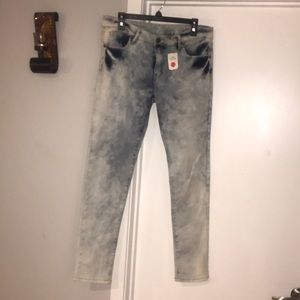 Nwt stretch skinny light wash jeans size 15/16